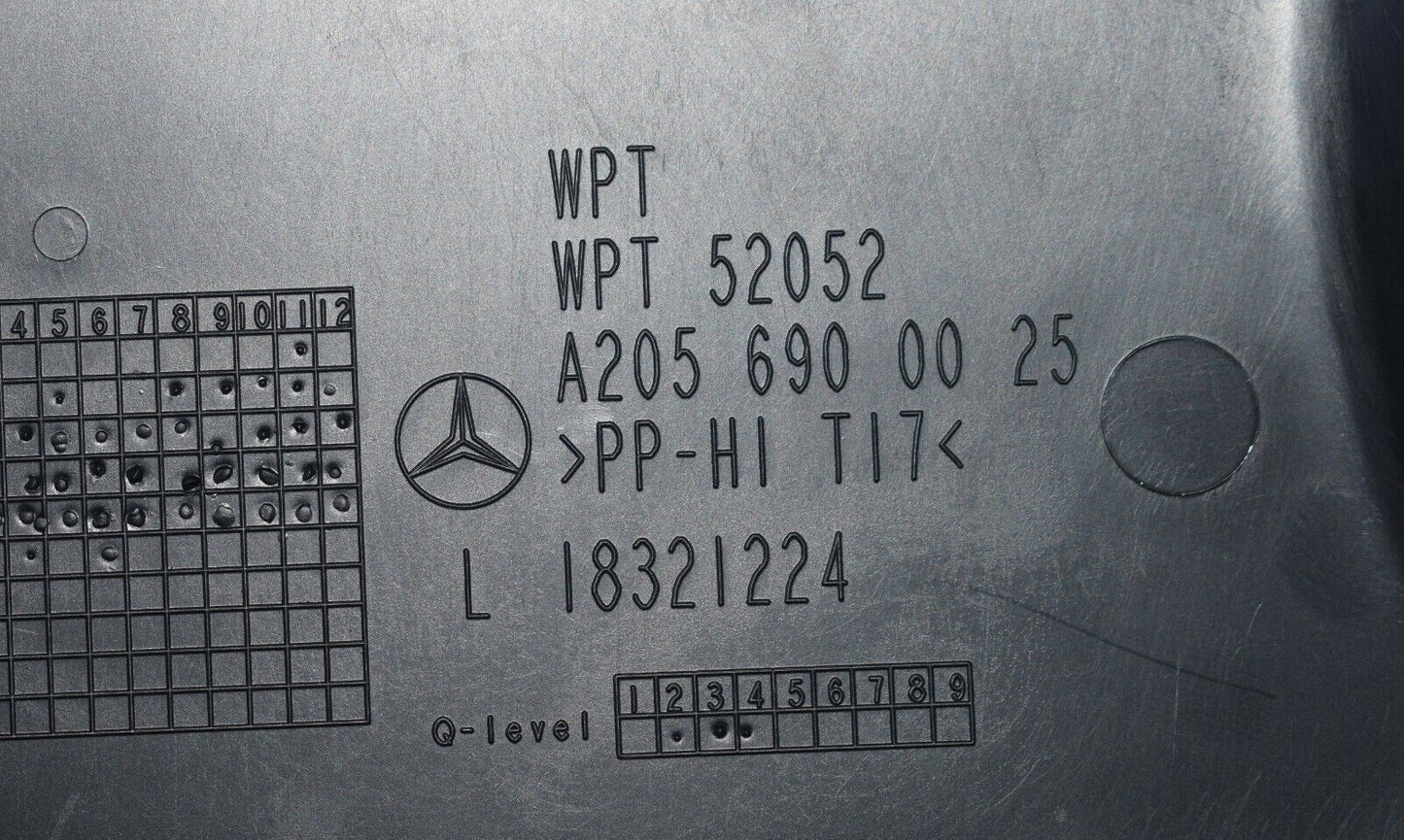 Original Mercedes C Klasse W205 Verkleidung rechts links A2056900425 B Säule
