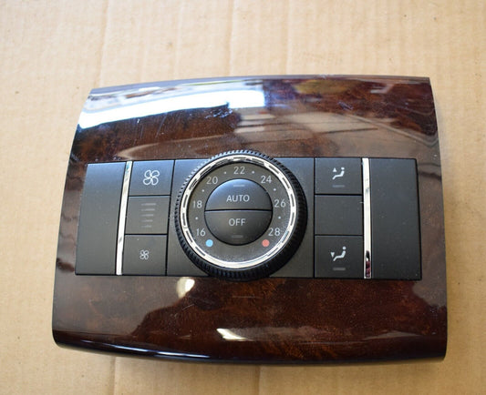 Original Mercedes w251 R Klasse Klimabedienteil mit Holz a1648700189