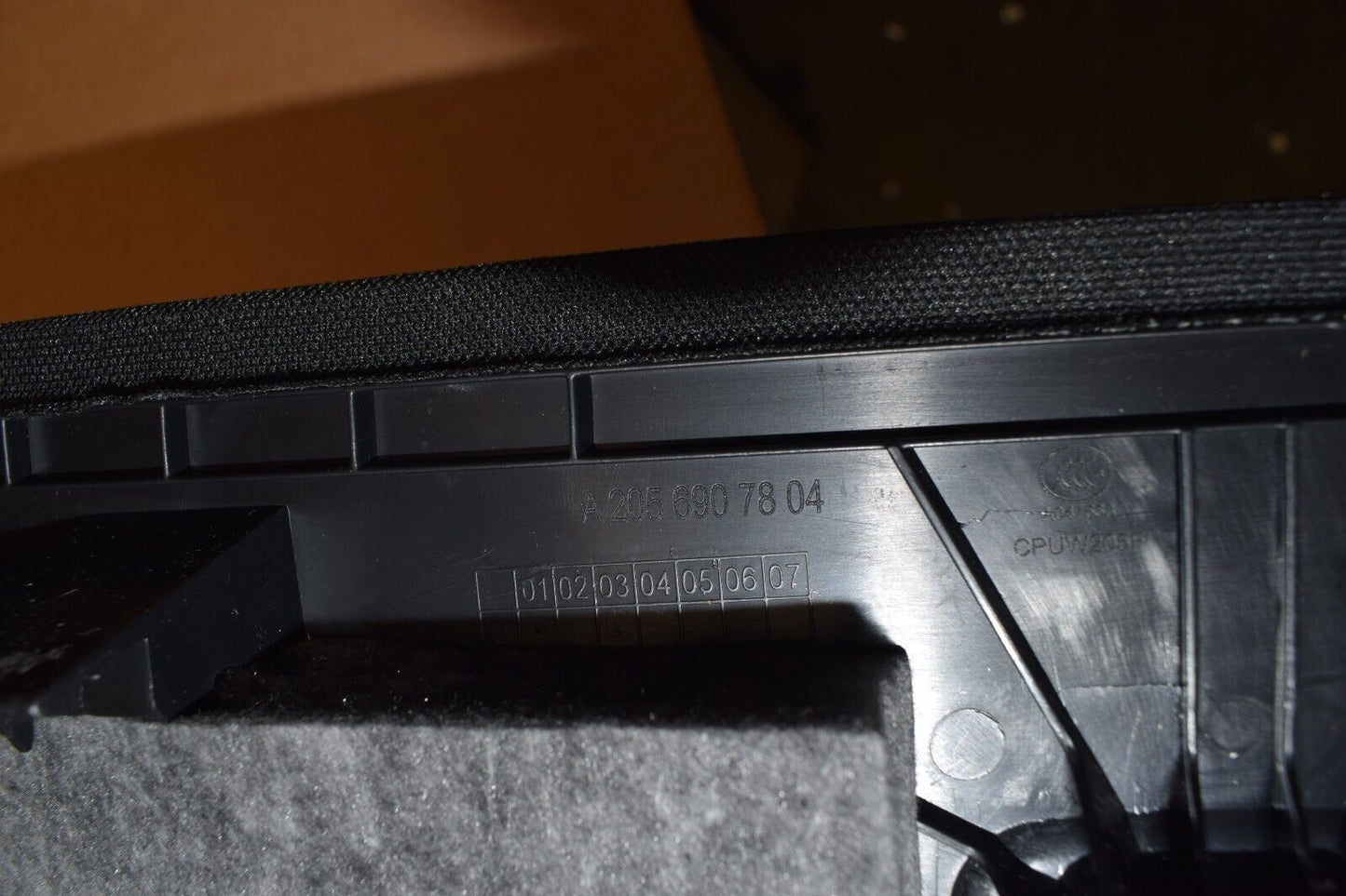 Original Mercedes C Klasse W205 Verkleidung rechts links a2056907804 C Säule