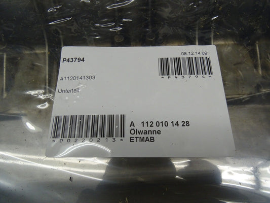 1 mercedes ölwanne oil pan ar a r 1120141303 1120101428