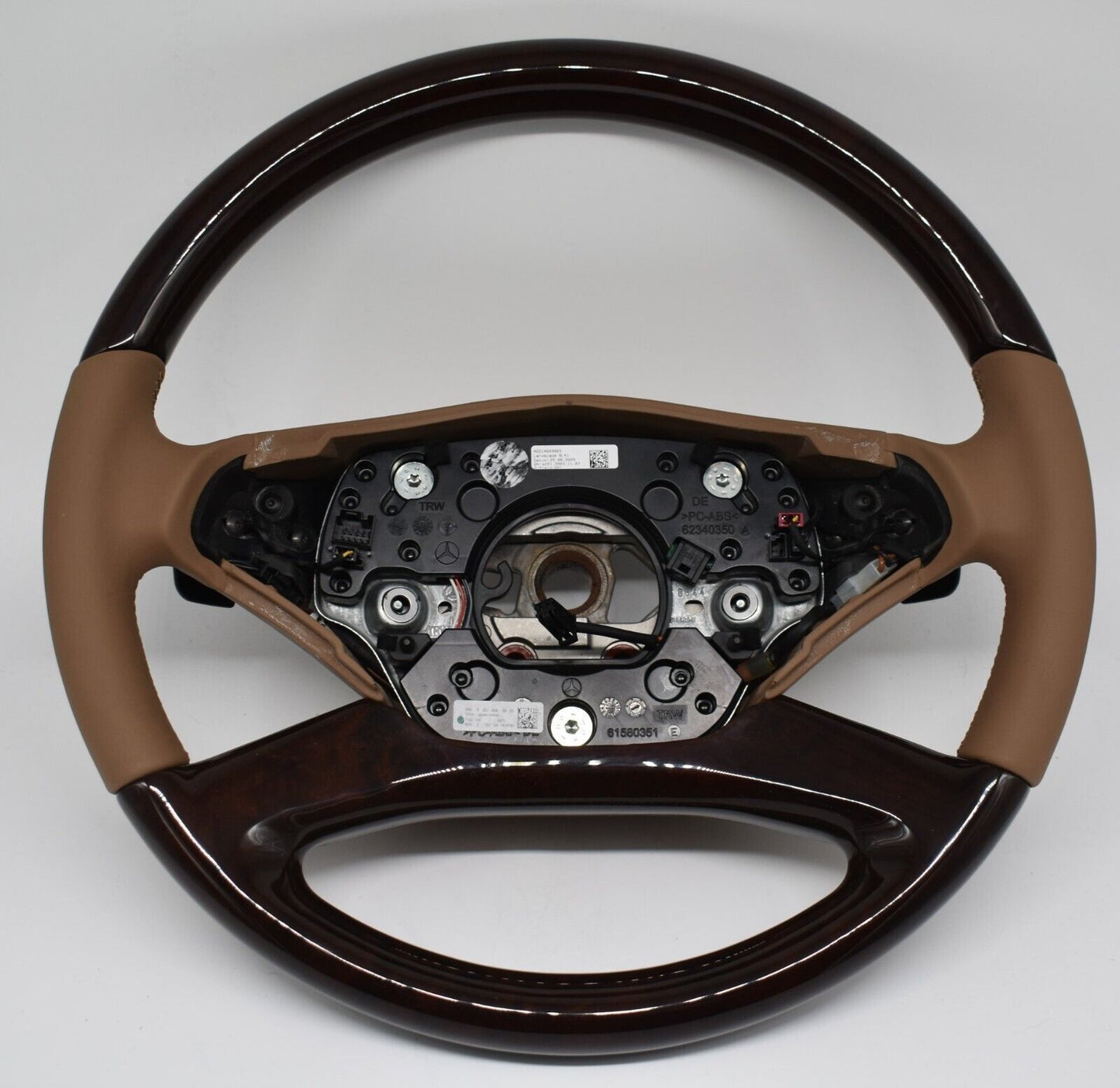 Mercedes Holzlenkrad w216 lenkrad CL S klasse w221 beheizt wheel a2214603903