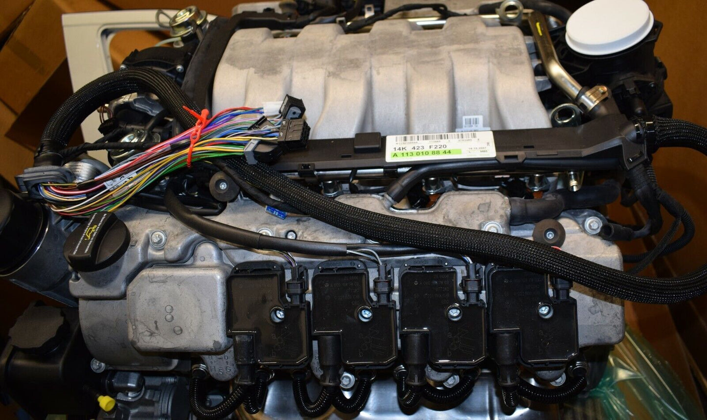 Mercedes SL 500er Motor SL500 113.963 NEU Engine 113963 R230 original