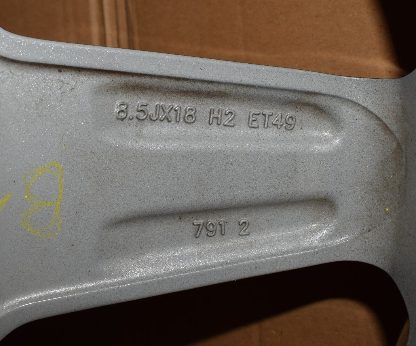 Original Mercedes C Klasse Alufelge AMG 18 Zoll A2054017700 8,5Jx18 H2 ET49