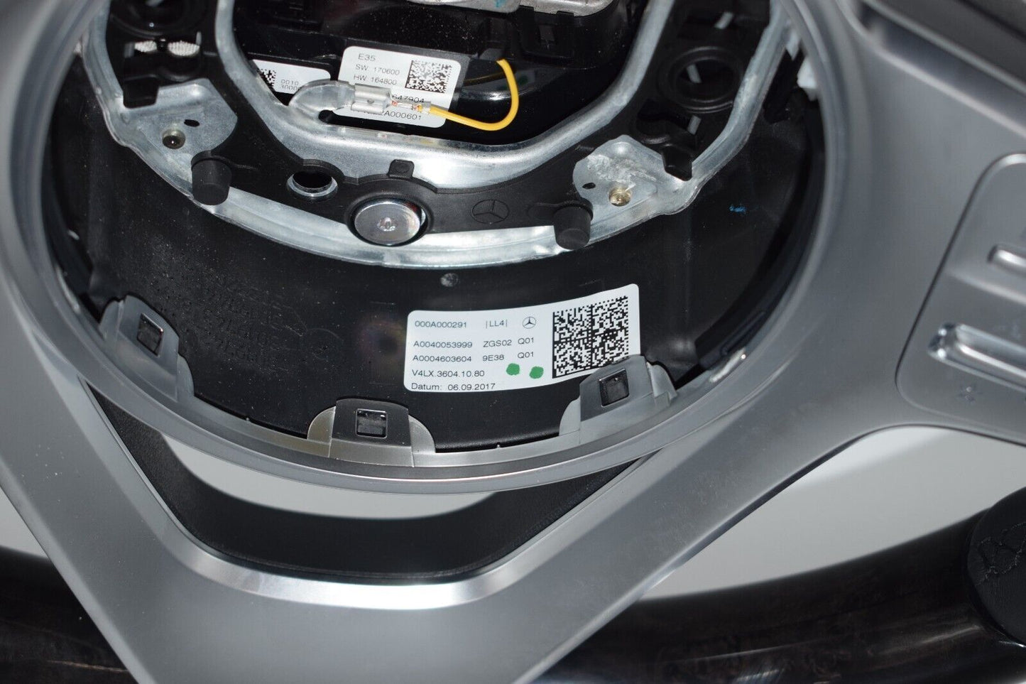 Original Mercedes Holzlenkrad w222 S Klasse Spurassistent Schwarz a0004603604