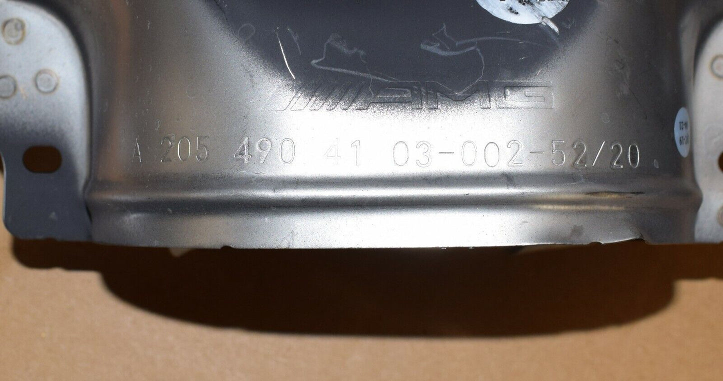 Original Mercedes AMG Auspuff Blende Auspuffblende W205 C Klasse schwarz GLC 253