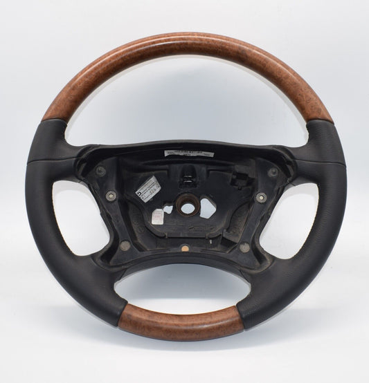 Original Mercedes Holzlenkrad R230 SL CLK w208 Eiche Matte Schwarz Lenkrad