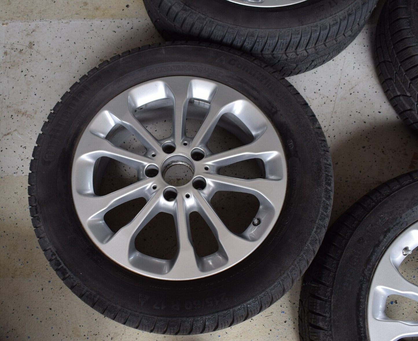 Original Mercedes GLA w156 17 Zoll Winterräder Räder 215 60 17