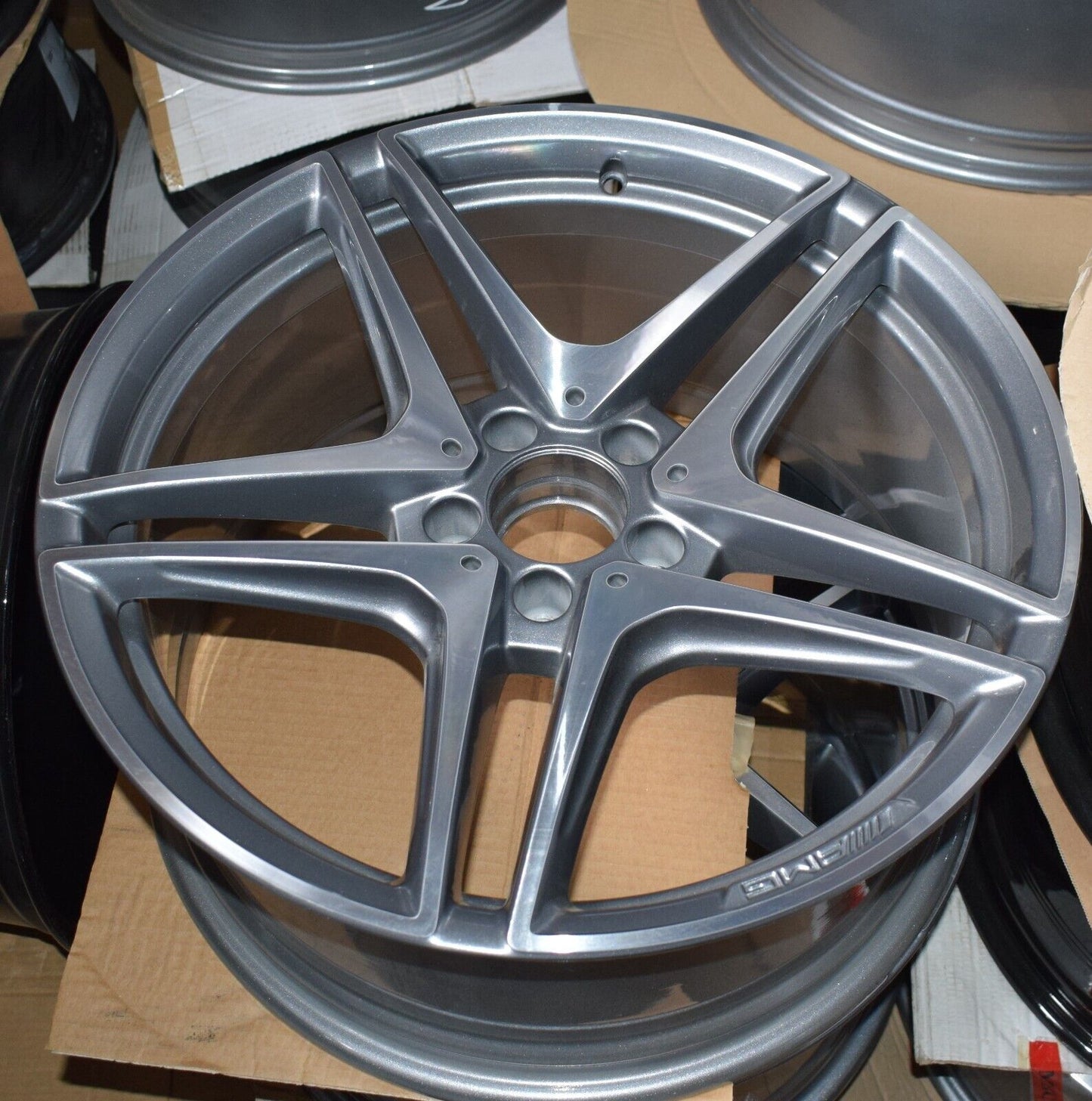 Original Mercedes AMG w205 C Klasse Alufelge a2054016200 9Jx19 ET25