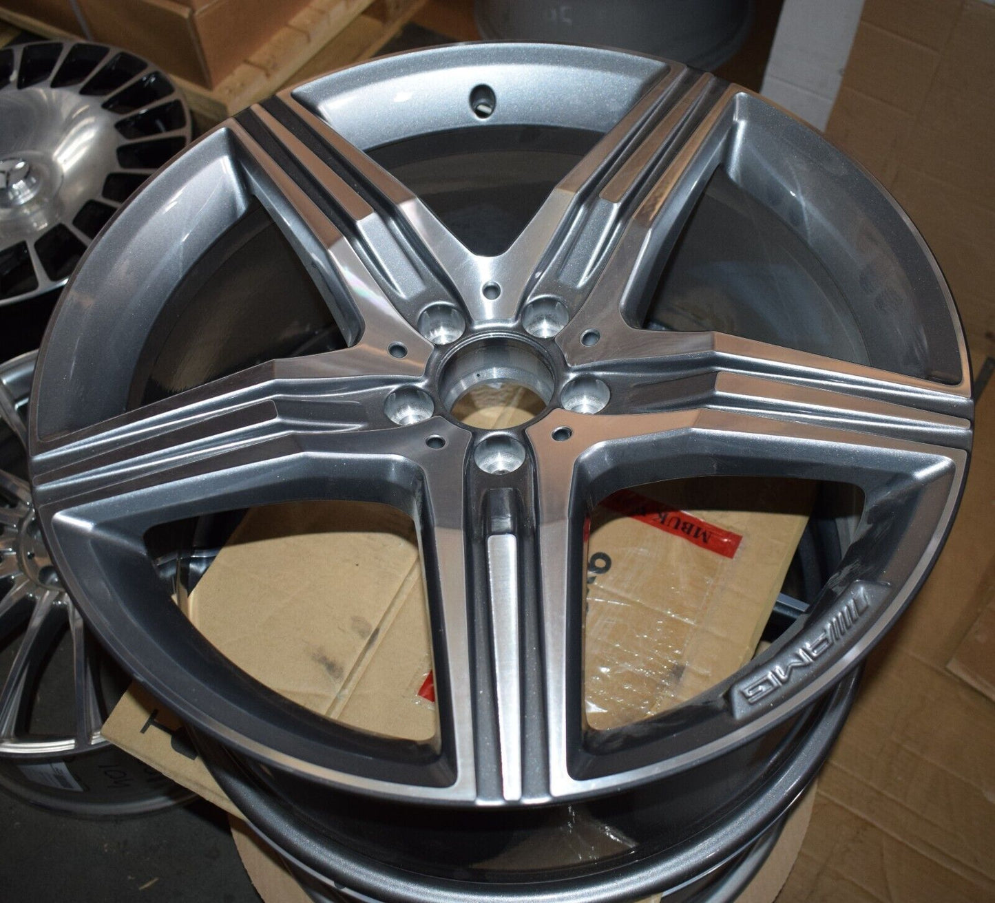 Original Mercedes AMG w222 222 S Klasse Alufelge a2224011300 9,5jx20 H2 ET38