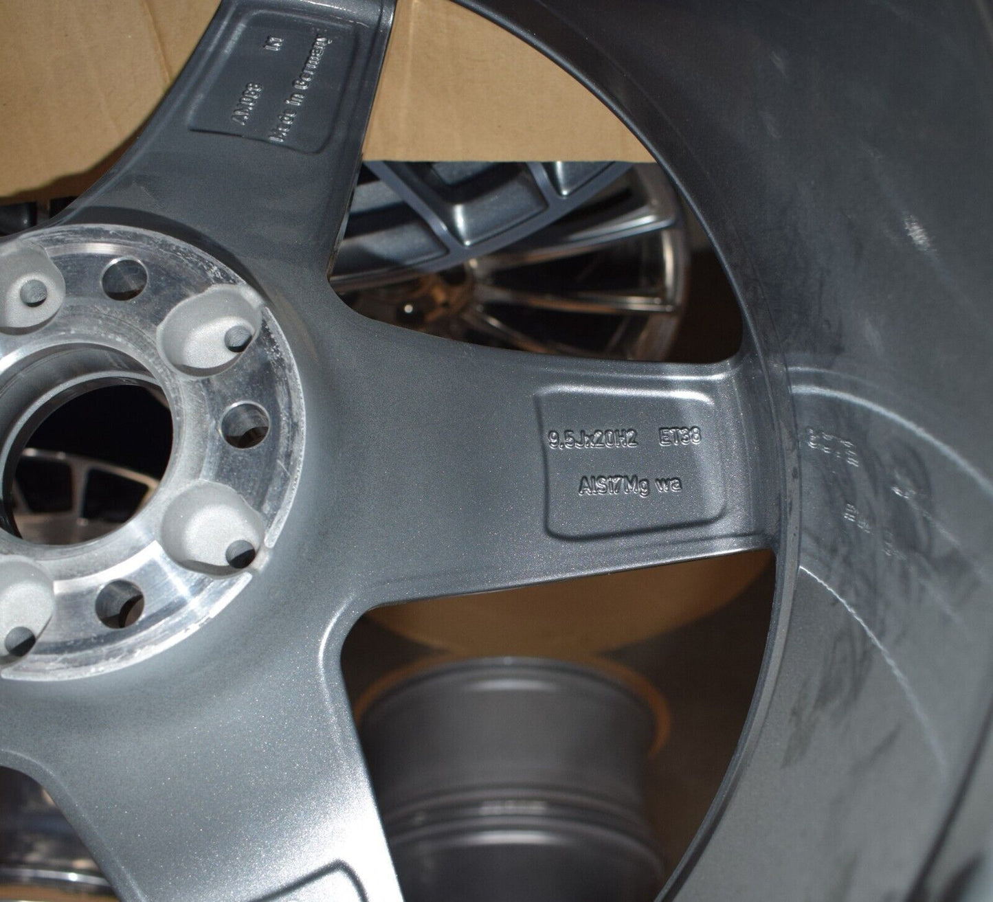 Original Mercedes AMG w222 222 S Klasse Alufelge a2224011300 9,5jx20 H2 ET38