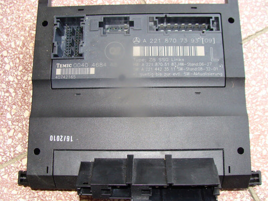 1 Mercedes sitzsteuergerät steuergerät a 2218707393 s klasse w221 sitz