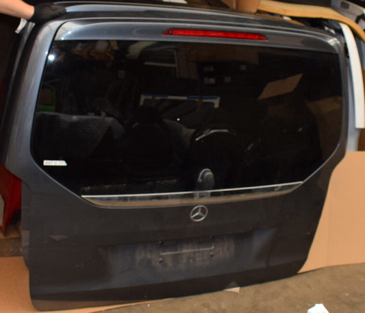Original Mercedes w447 V Klasse Heckklappe Grau Scheibe klappbar