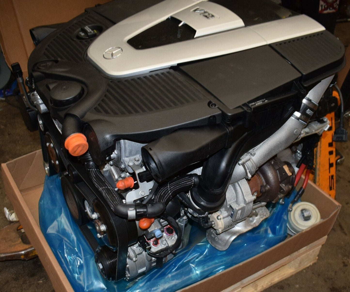 Mercedes W222 S680 Motor Komplett 6,0 M279.980 Motor Maybach S65 Engine