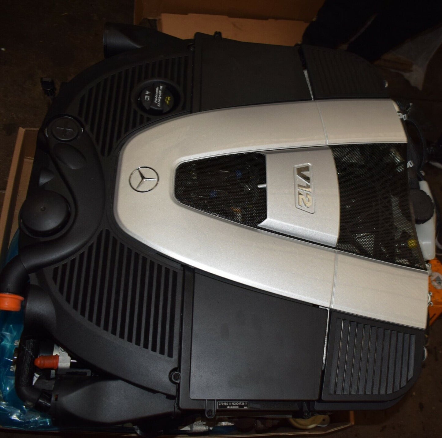 Mercedes W222 S680 Motor Komplett 6,0 M279.980 Motor Maybach S65 Engine