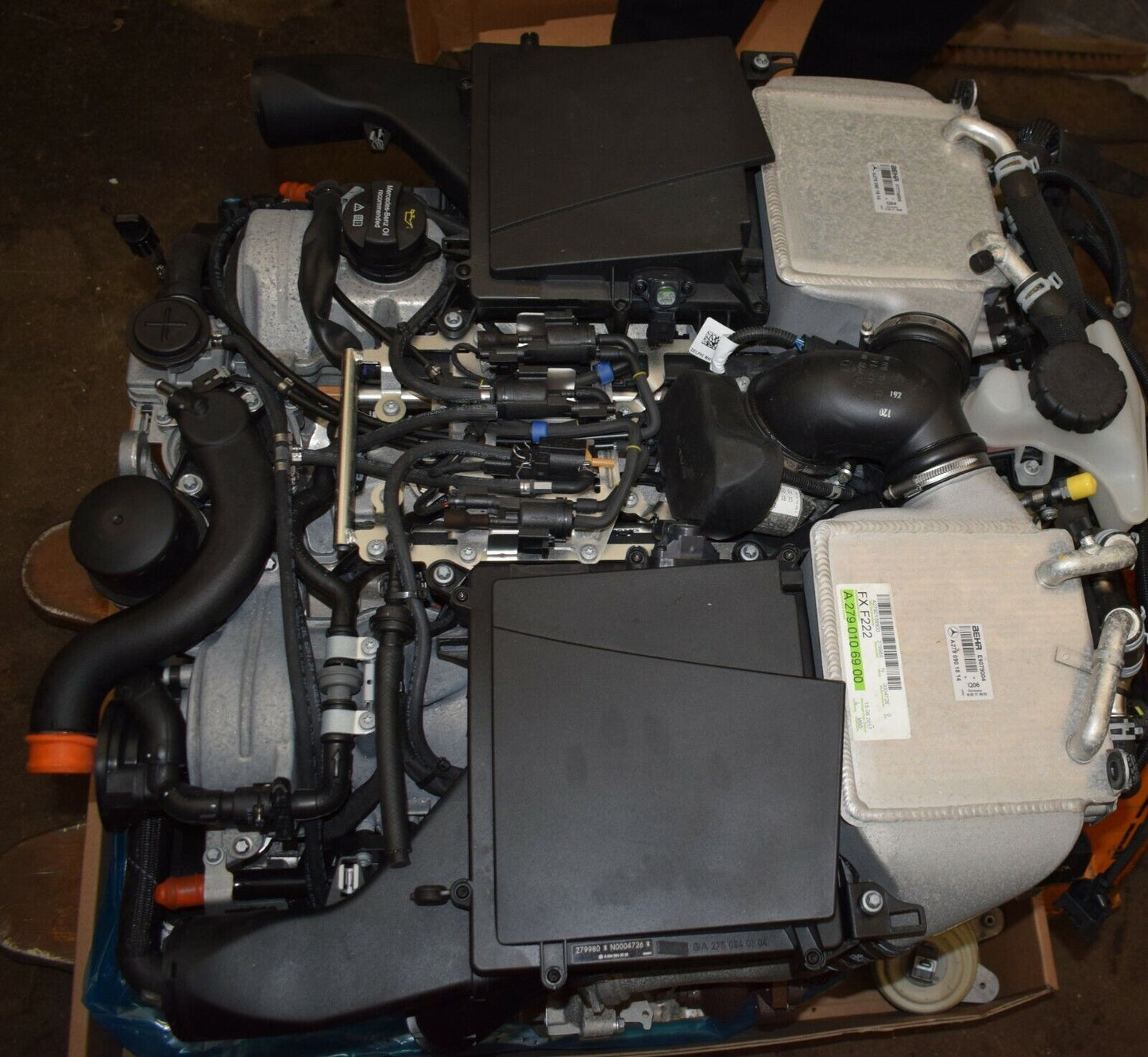 Mercedes W222 S680 Motor Komplett 6,0 M279.980 Motor Maybach S65 Engine