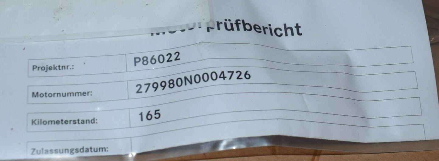 Mercedes W222 S680 Motor Komplett 6,0 M279.980 Motor Maybach S65 Engine