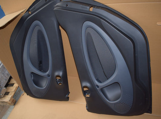 Original SMART w453 Fortwo Türpappen Türverkleidung schwarz grau