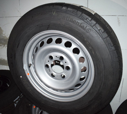 1x Sprinter w907 w906 Rad 235 65 16 Continental Stahl Felge Sommer Ersatzrad