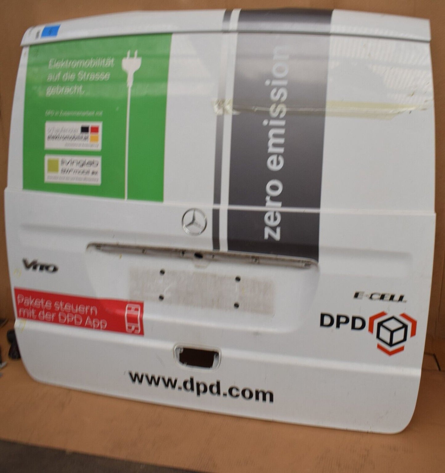 Mercedes Vito Viano w639 w 639 Heckklappe Hecktür a6397400401 Kastenwagen weiß