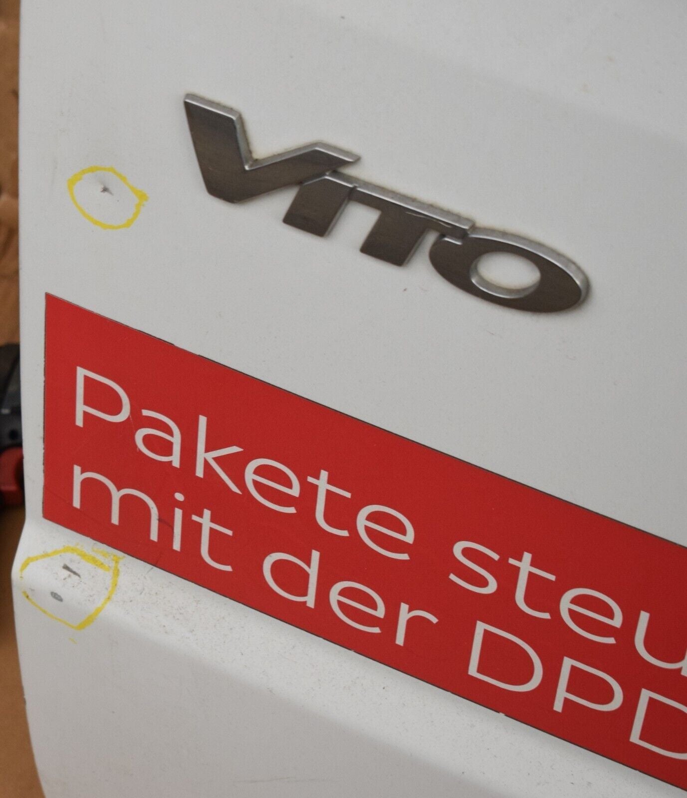 Mercedes Vito Viano w639 w 639 Heckklappe Hecktür a6397400401 Kastenwagen weiß