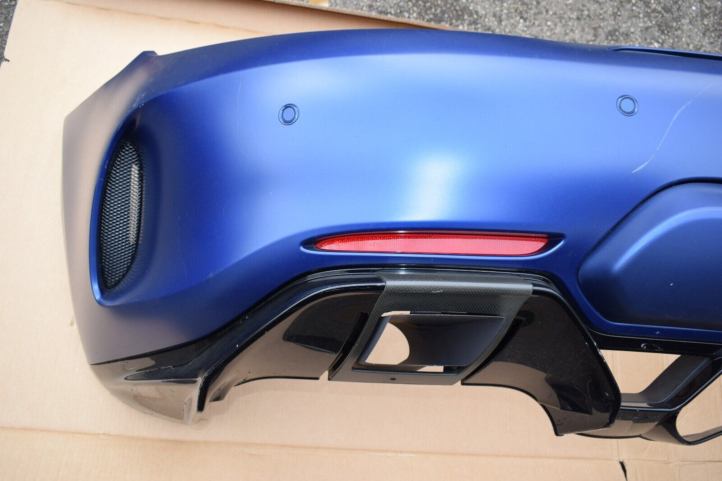 Original Mercedes C190 GTR Stoßstange hinten mit Carbon 190 GT