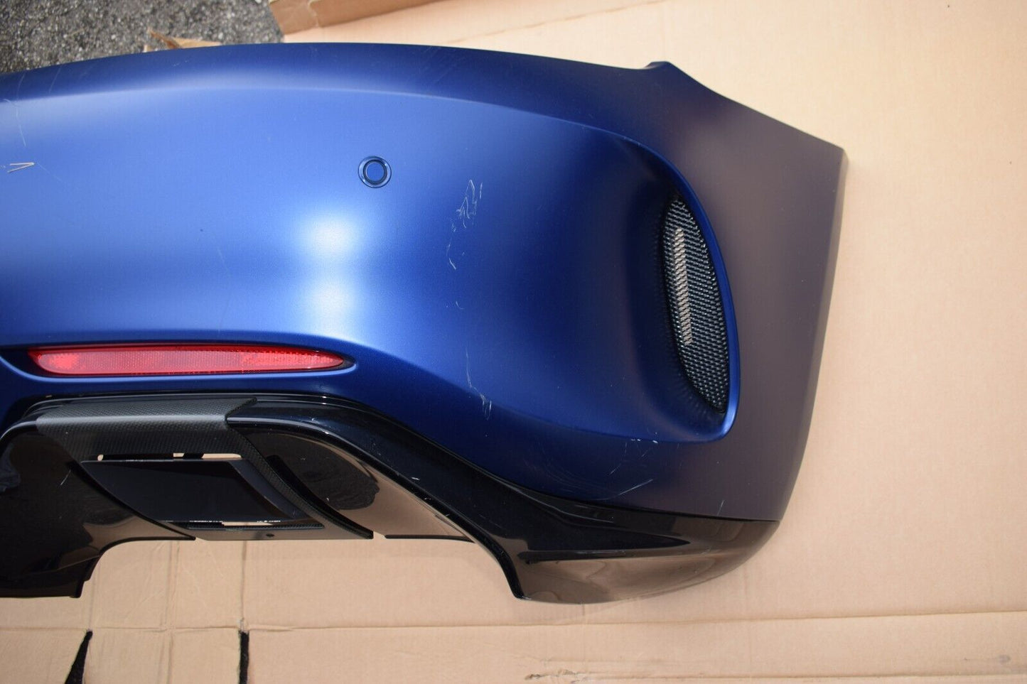 Original Mercedes C190 GTR Stoßstange hinten mit Carbon 190 GT