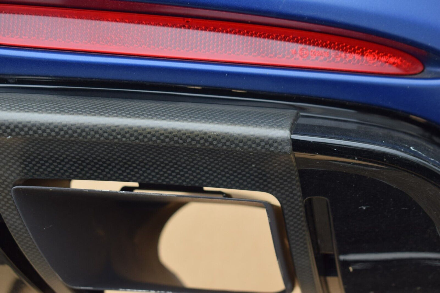 Original Mercedes C190 GTR Stoßstange hinten mit Carbon 190 GT