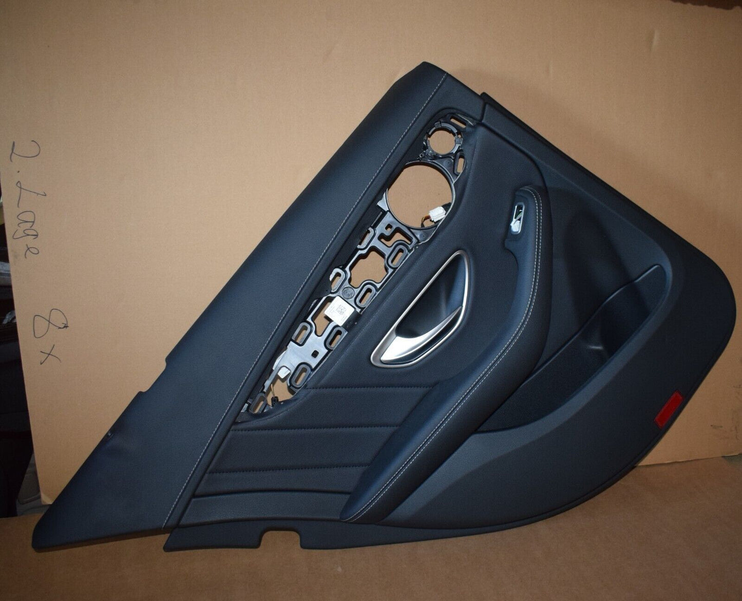 Original Mercedes C Klasse w205 Türverkleidung Türpappe hinten links