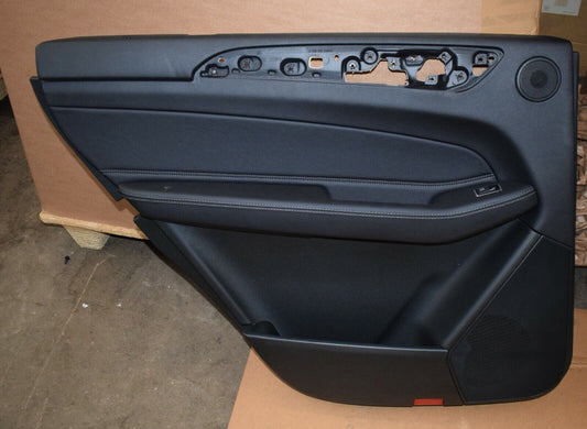Original Mercedes X166 GLS Türverkleidung hinten links Türpappe schwarz