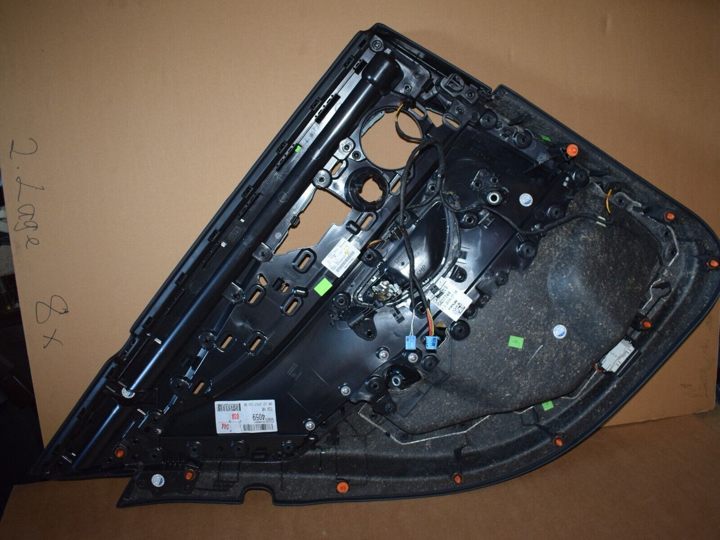 Original Mercedes E Klasse w213 Türverkleidung Türpappe hinten rechts