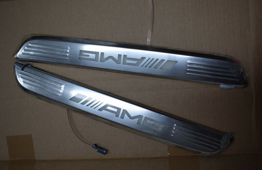 Original Mercedes AMG w205 C E Klasse Einstiegsleisten Beleuchtet GLC w253 w213