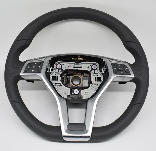 Original Mercedes SLK R172 172 Lederlenkrad a1724604203 Lenkrad Muschelgrau