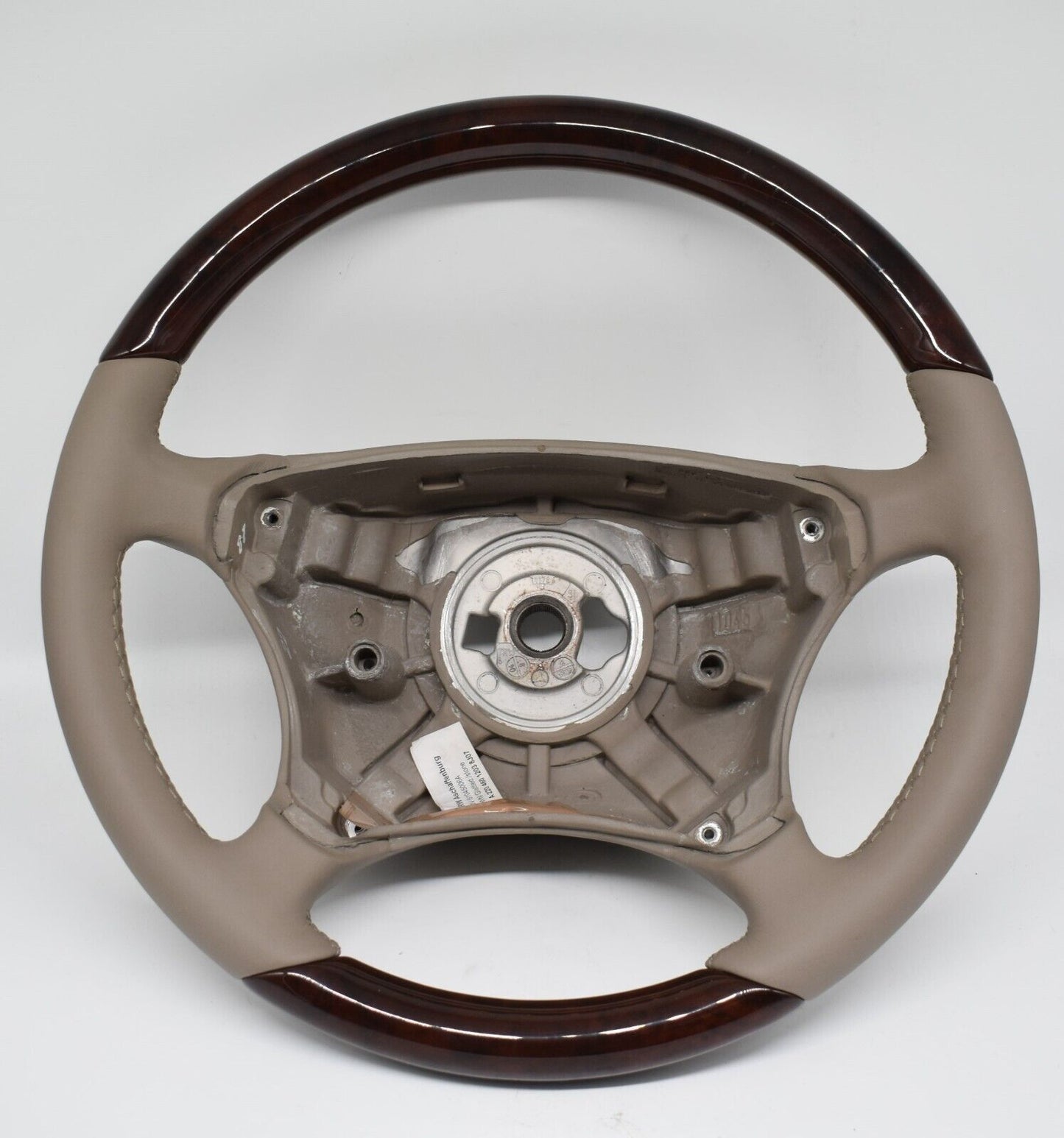 Original Mercedes Holzlenkrad w220 Leder Stone Wurzelnuss a2204601203