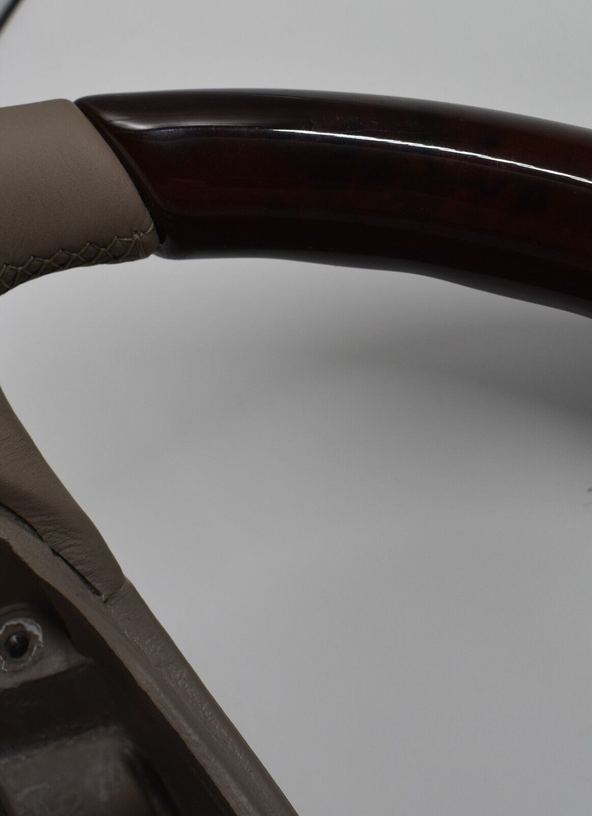 Original Mercedes Holzlenkrad w220 Leder Stone Wurzelnuss a2204601203