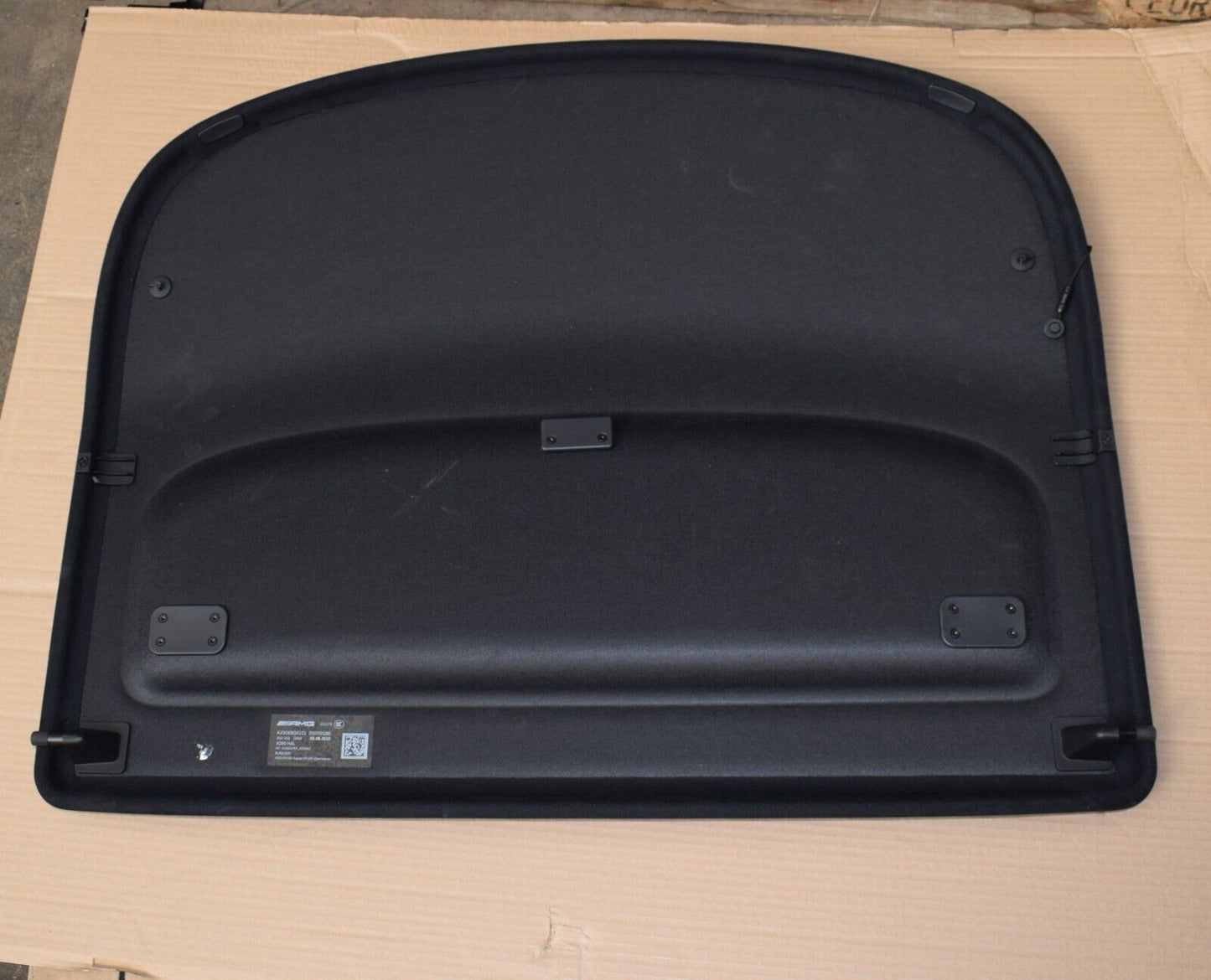 Original Mercedes GT X290 Hutablage hinten a2906904101 schwarz Heckablage Gitter