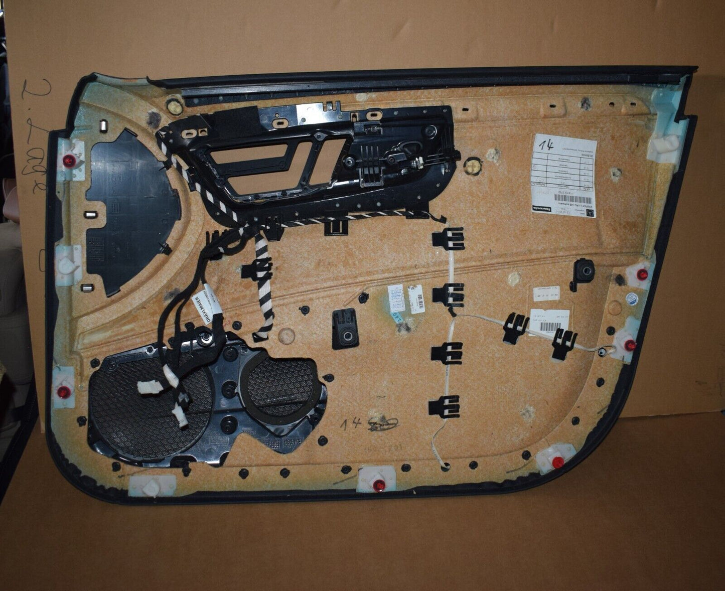 Original Mercedes S Klasse w221 Türverkleidung Türpappe vorne links