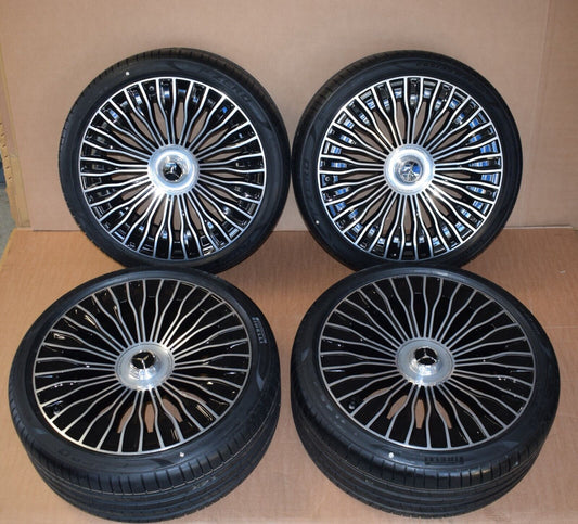 Original w223 Maybach 21 Zoll Felgen Sommerräder 265 35 21 101Y Pirelli NEU