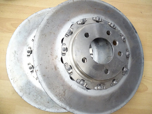 Original AUDI 4H A8 bremsscheibe satz vorne BRAKE DISC 4H6615301b