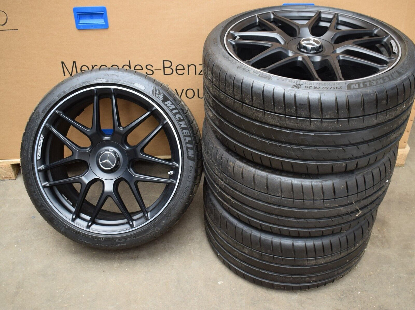 Original AMG Felgen E Klasse w213 213 Schmiede 20 Zoll e63 E Kreuzspeiche 7mm