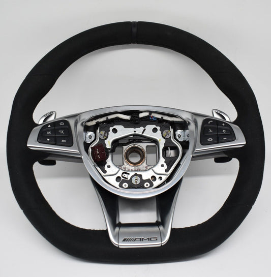 Mercedes Lenkrad AMG Lenkrad GT c190 Alcantara a1904600600 Alcantara schwarz