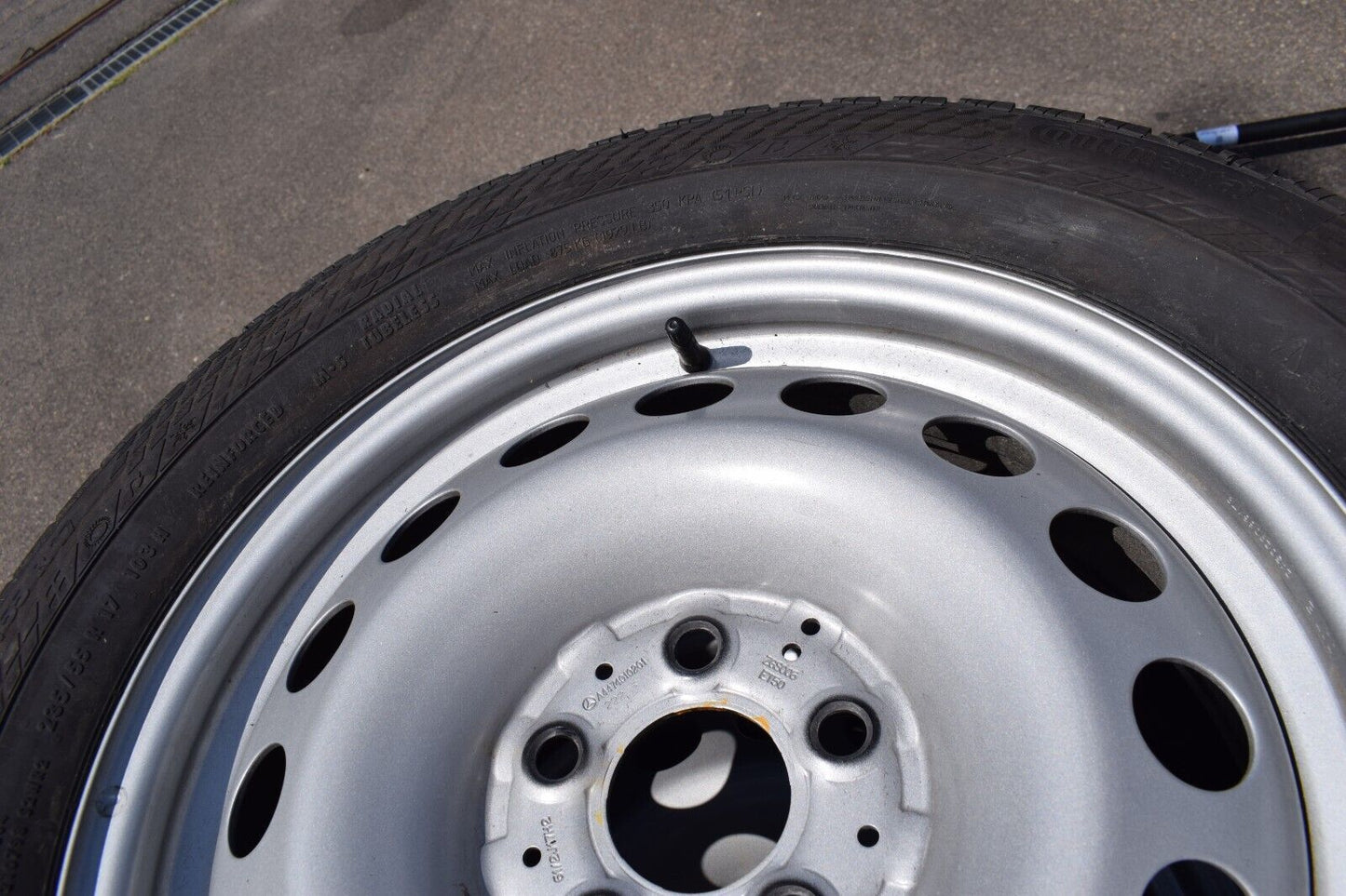 Mercedes w447 allwetterreifen 235 55 17 vito schneeflockensymbol mixto