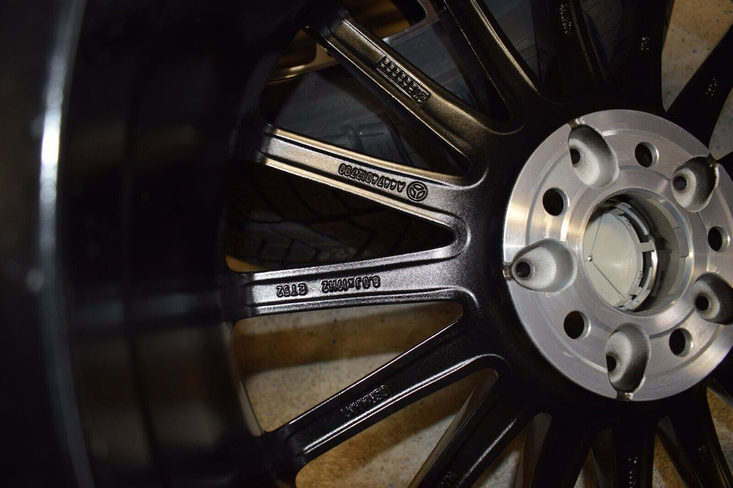 Original Mercedes Felgen V klasse w447 Winterreifen 245 45 19 Marco polo Räder