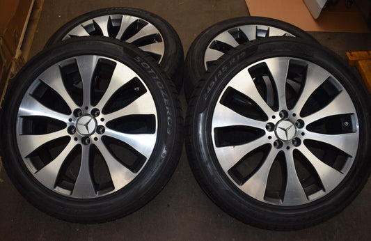 Original Mercedes w253 GLC Komplettradsatz Winter 19 Zoll 245 45 19 102V Felgen