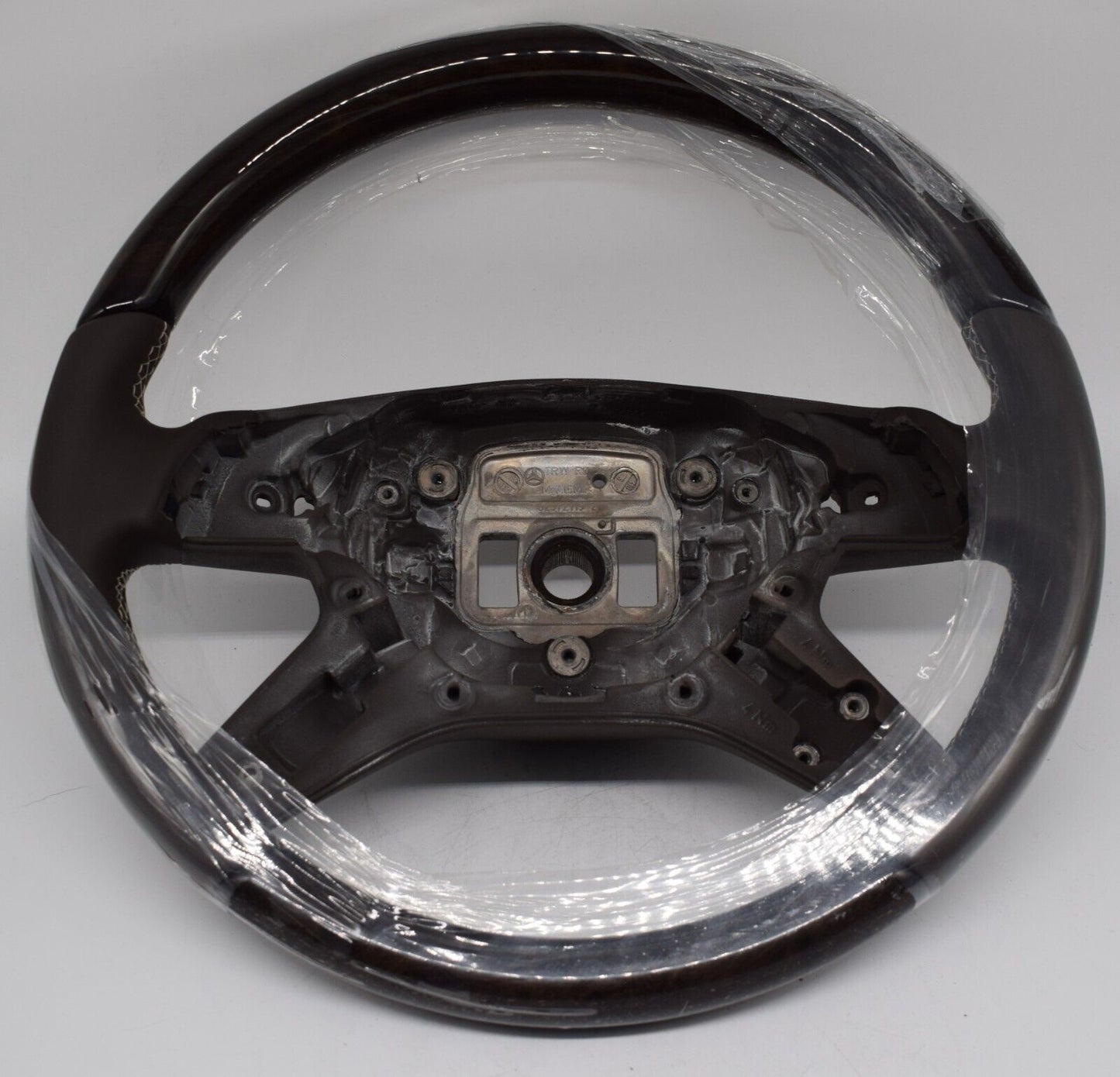 Original Mercedes w166 Holzlenkrad GL ML A1664609803 8P18 Moccabraun Holz