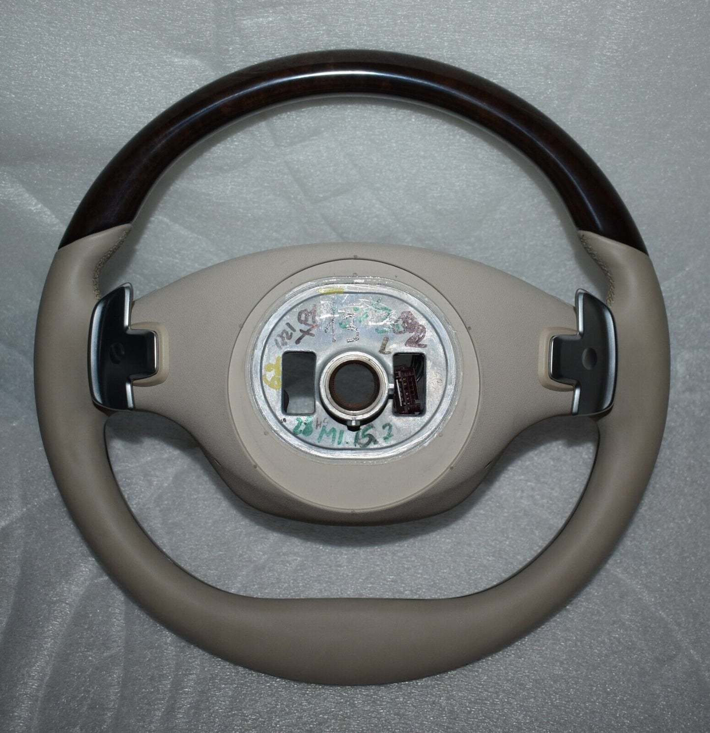 Original Mercedes Holzlenkrad w222 S Klasse Spurassistent Beige heizbar