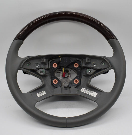 Original Mercedes w164 ML W251 R Klasse Holzlenkrad a1644607103 7F05 Grau