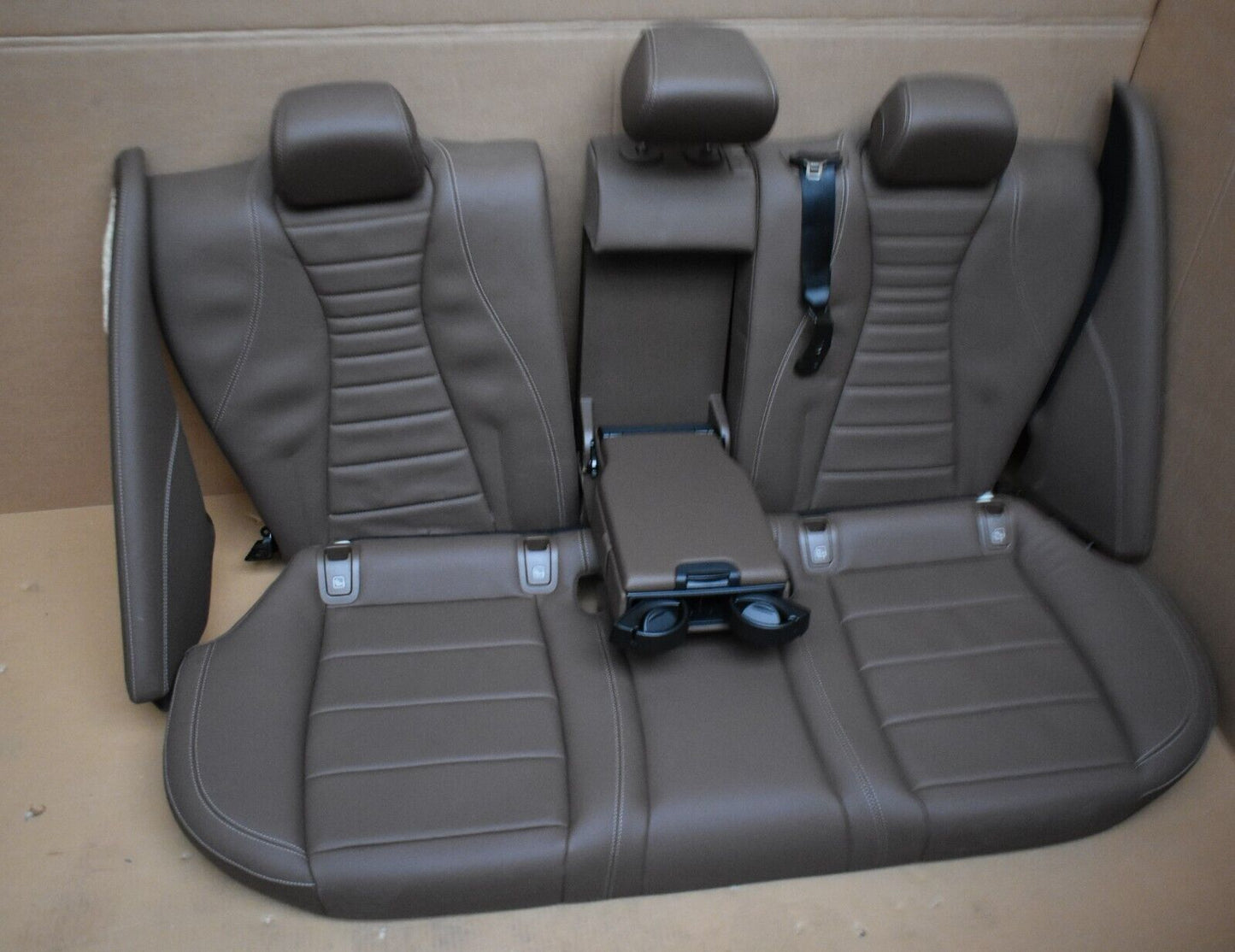 Mercedes w213 E Klasse Leder Sitz Innenausstattung braun Sitzgarnitur