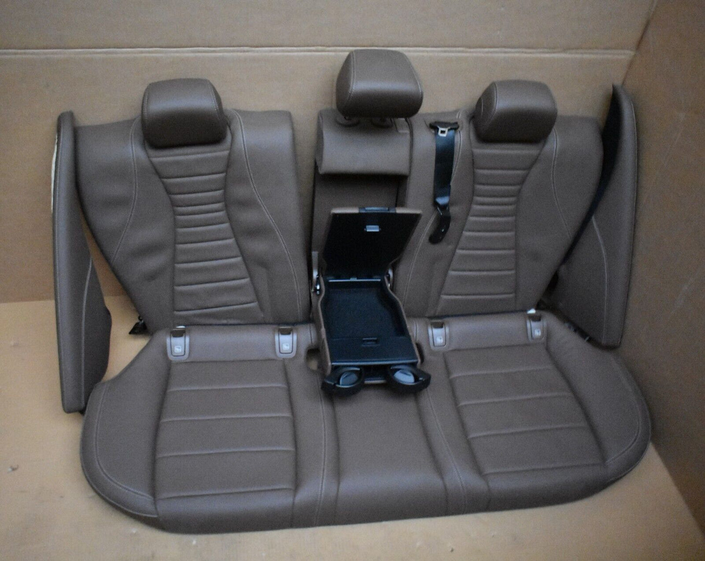 Mercedes w213 E Klasse Leder Sitz Innenausstattung braun Sitzgarnitur