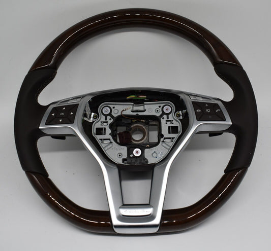 Original Mercedes Holzlenkrad wR231 SL a2314602603 Espressobraun Spurassistent