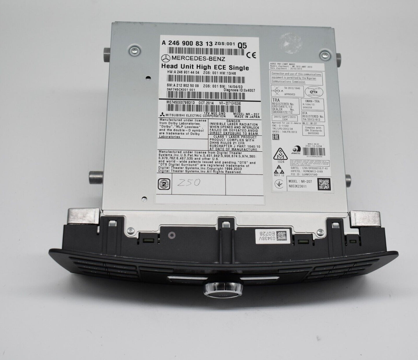 Original Mercedes w176 w117 Navi Navigationsgerät A2469008313 Radio Audio Comand